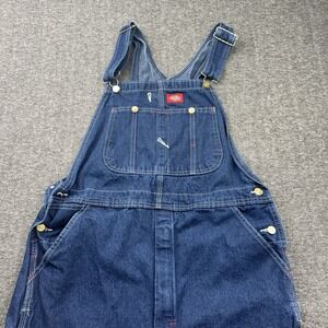 Dickies Men’s Blue Denim Overalls